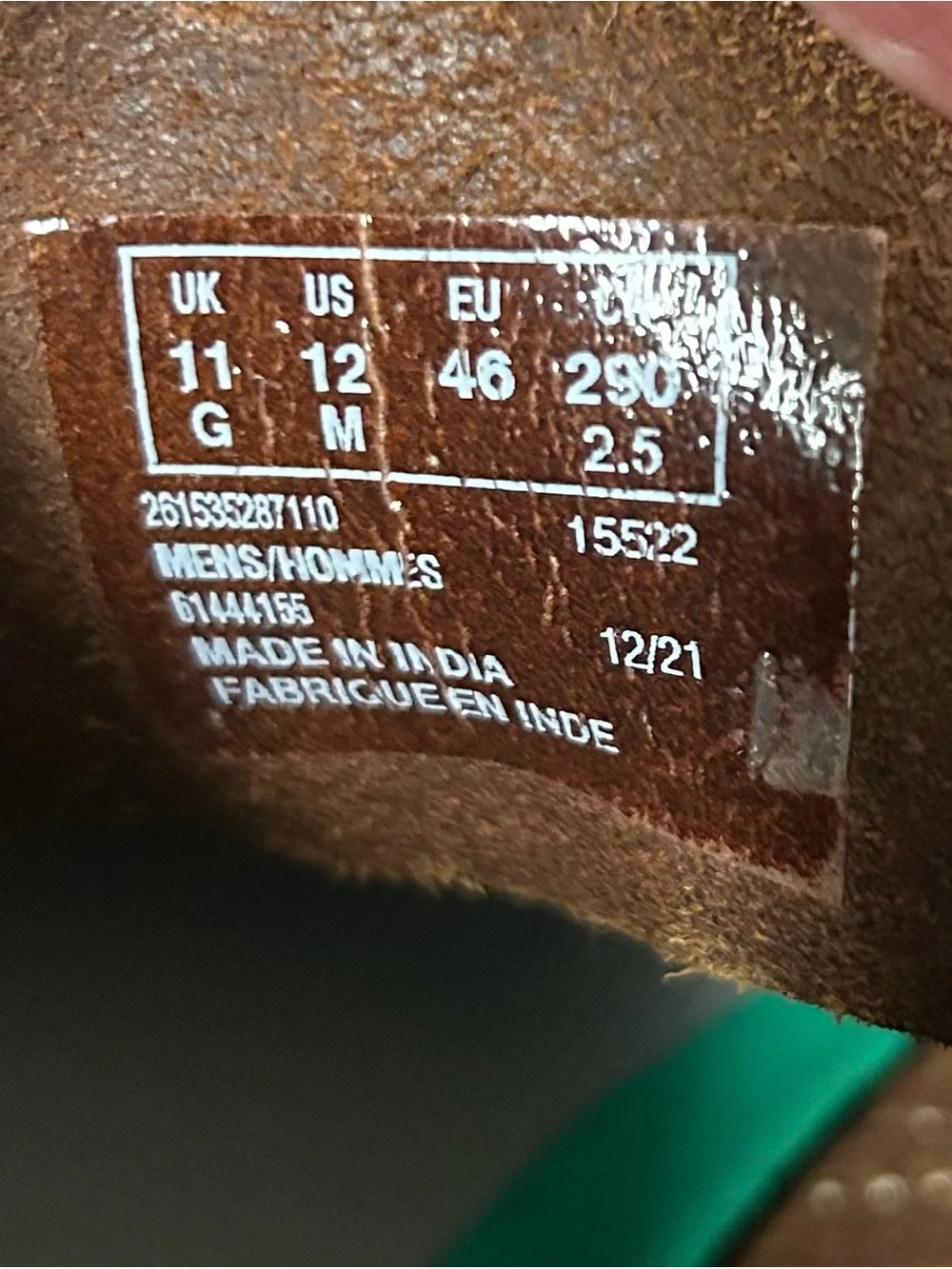Clarks Collection Desert Chukka Boots Men’s 12M Brown Leather